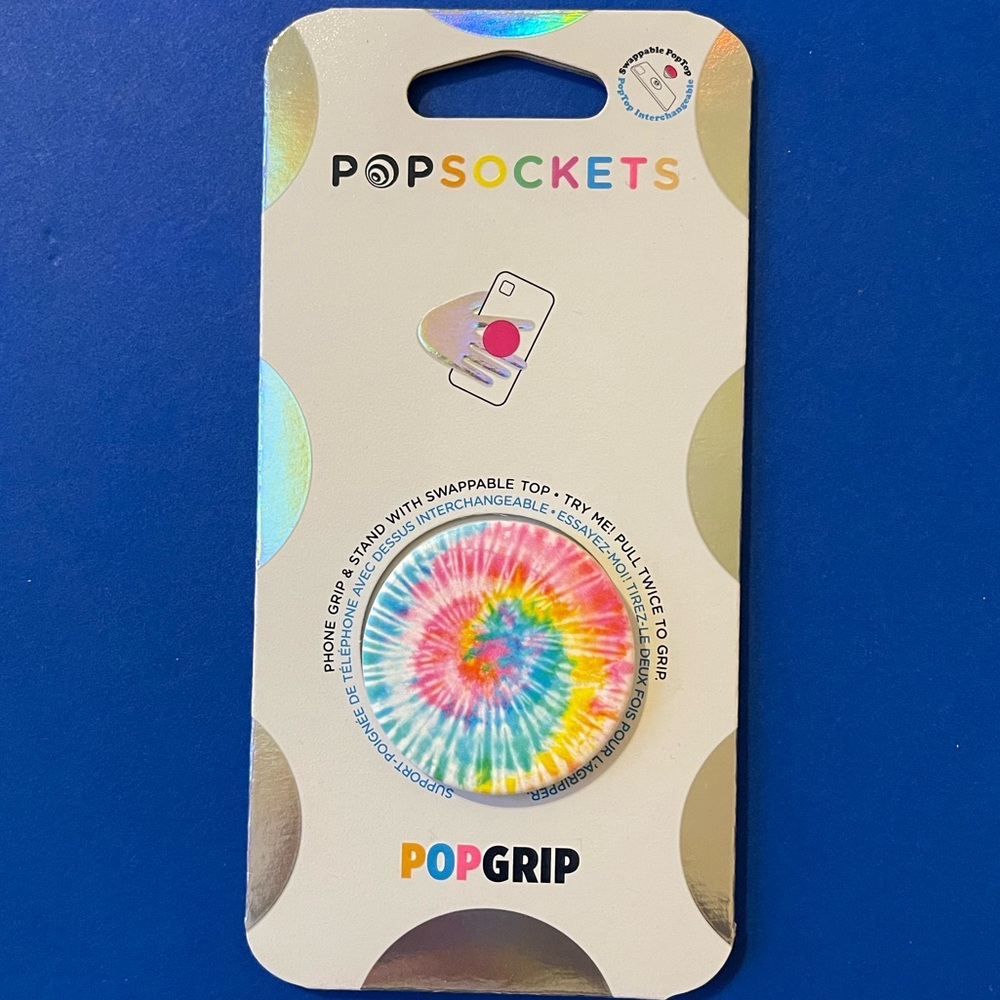 Popsocket - Psych Out (RAINBOW TIE-DYE)
